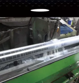 Stainless steel and aluminum roller production line