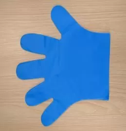 蓝色のエンボス加工  LDPE/CPE/TPE/PVC